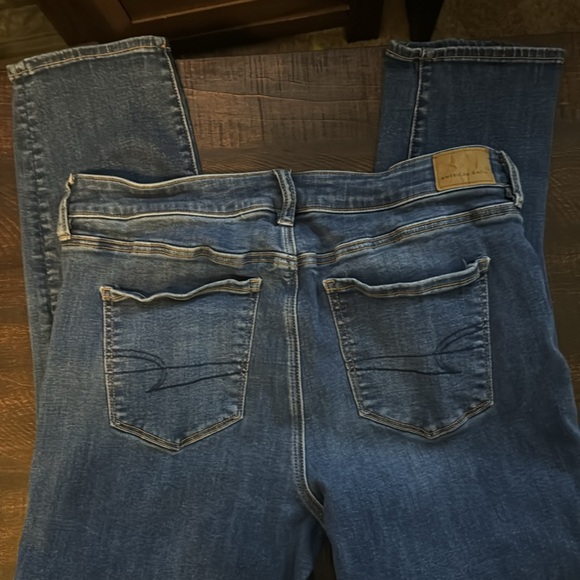 American Eagle Skinny/cropped jeans - size 14 short - Picture 3 of 6